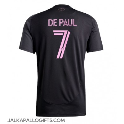 Inter Miami Rodrigo De Paul #7 Vieraspaita 2025-26 Lyhythihainen Inter Miami Rodrigo De Paul #7 Vieraspaita 2025-26 Lyhythihainen